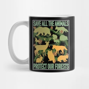 California Wildlife Agencies Protection and Defense of Wildlife and Habitat Mug